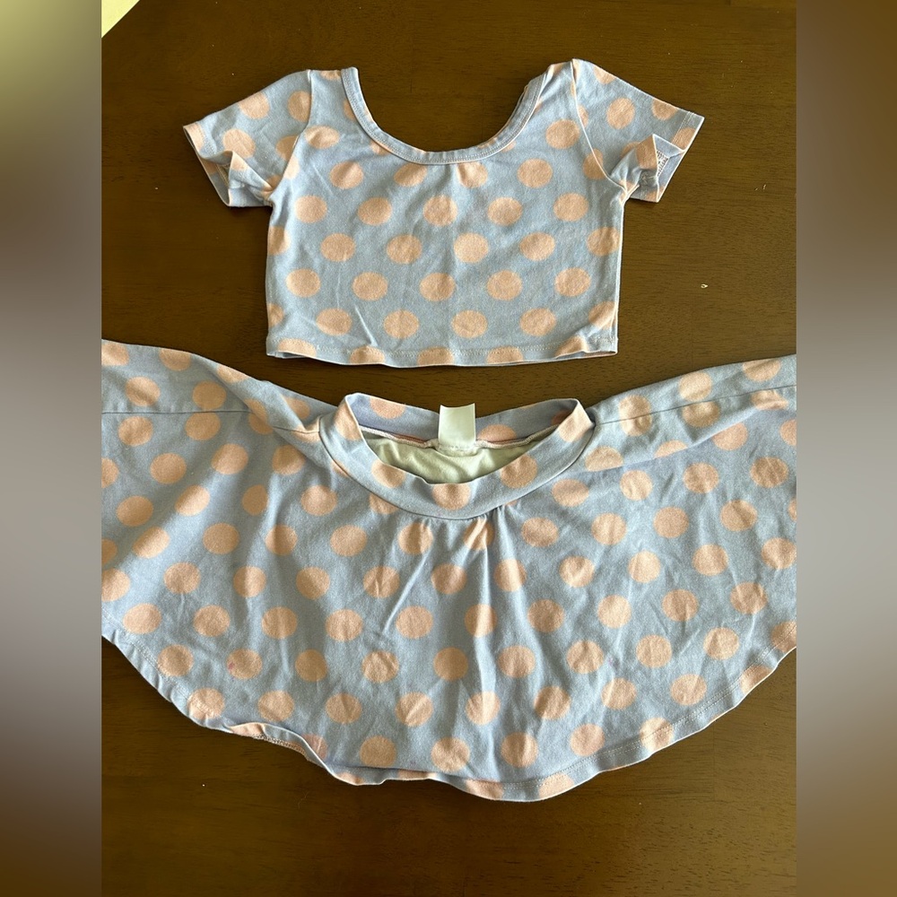 Wild rich kid 3/4 two piece skirted Leo